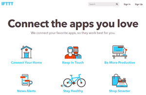 IFTTT　ホームページキャプチャ