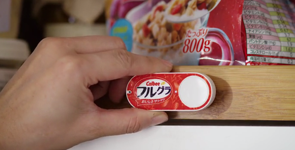 Amazon Dash Button 使用画像