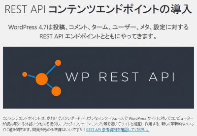 WP REST API イメージ