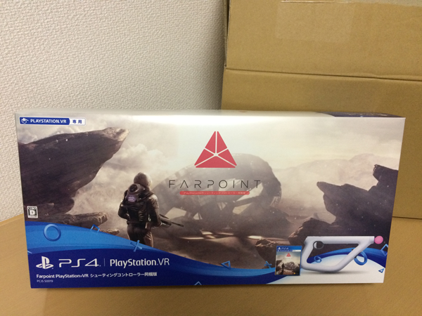 Farpoint × シューティングコントローラ同梱版のパッケージ