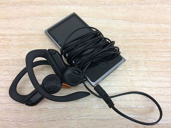 ぐるぐる巻きのiPhod