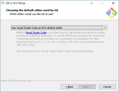 Git for Windowsインストール02