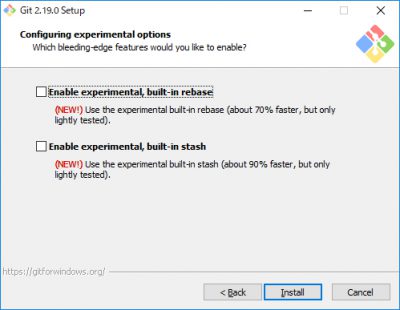 Git for Windowsインストール07