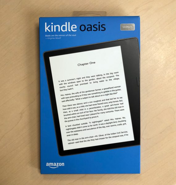 Kindle Oasisパッケージ