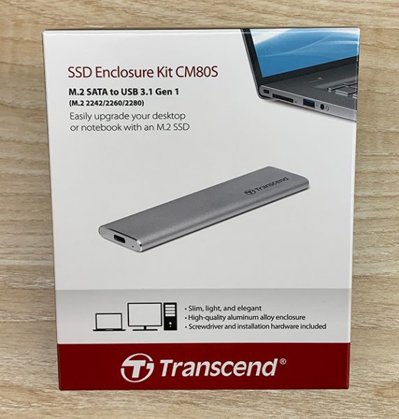 SSDケース（Transcend）