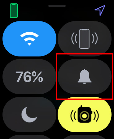 Apple Watch をマナーモードにする02
